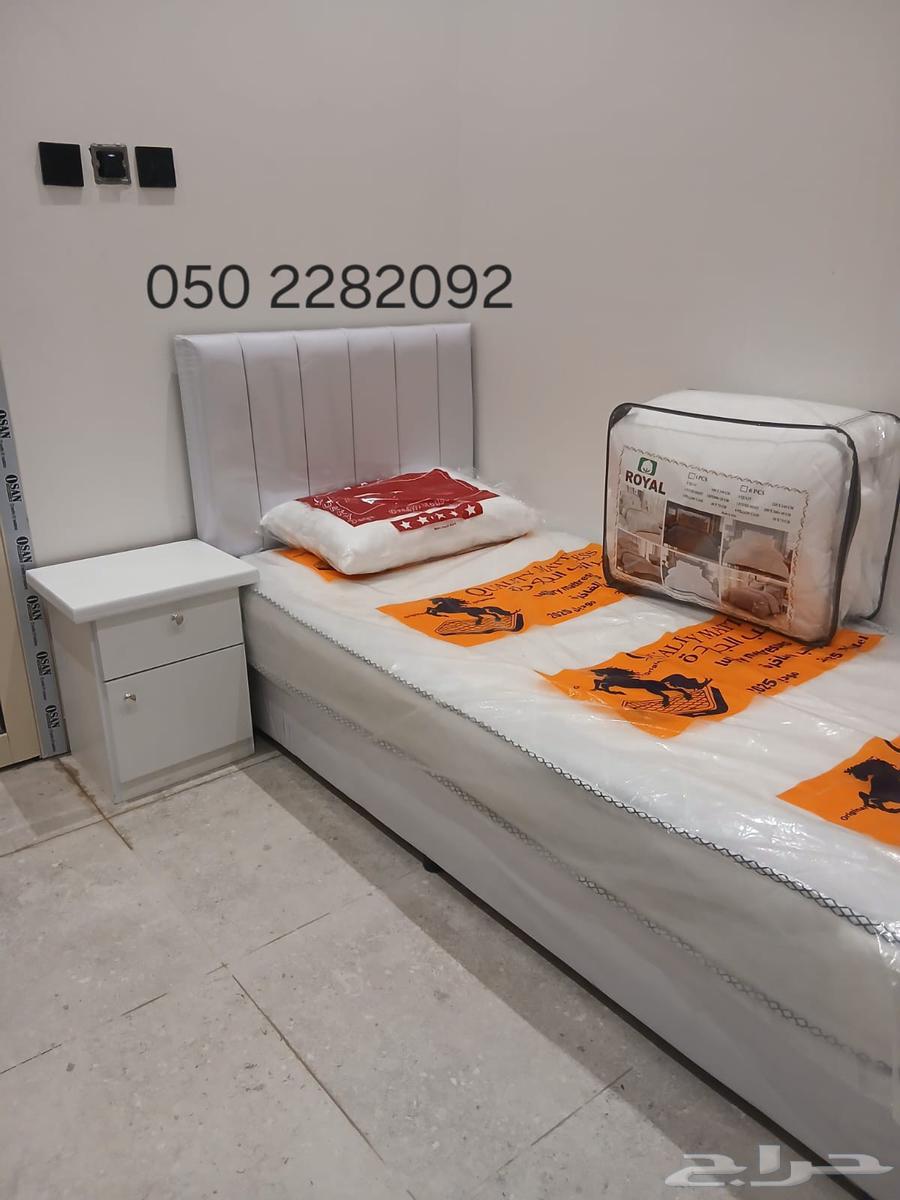 سرير نفر مع المرتبه 275ريال توصيل مجانى بالرياض64557461245441113