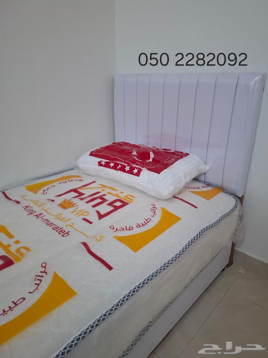 سرير نفر مع المرتبه 275ريال توصيل مجانى بالرياض64557461245441112