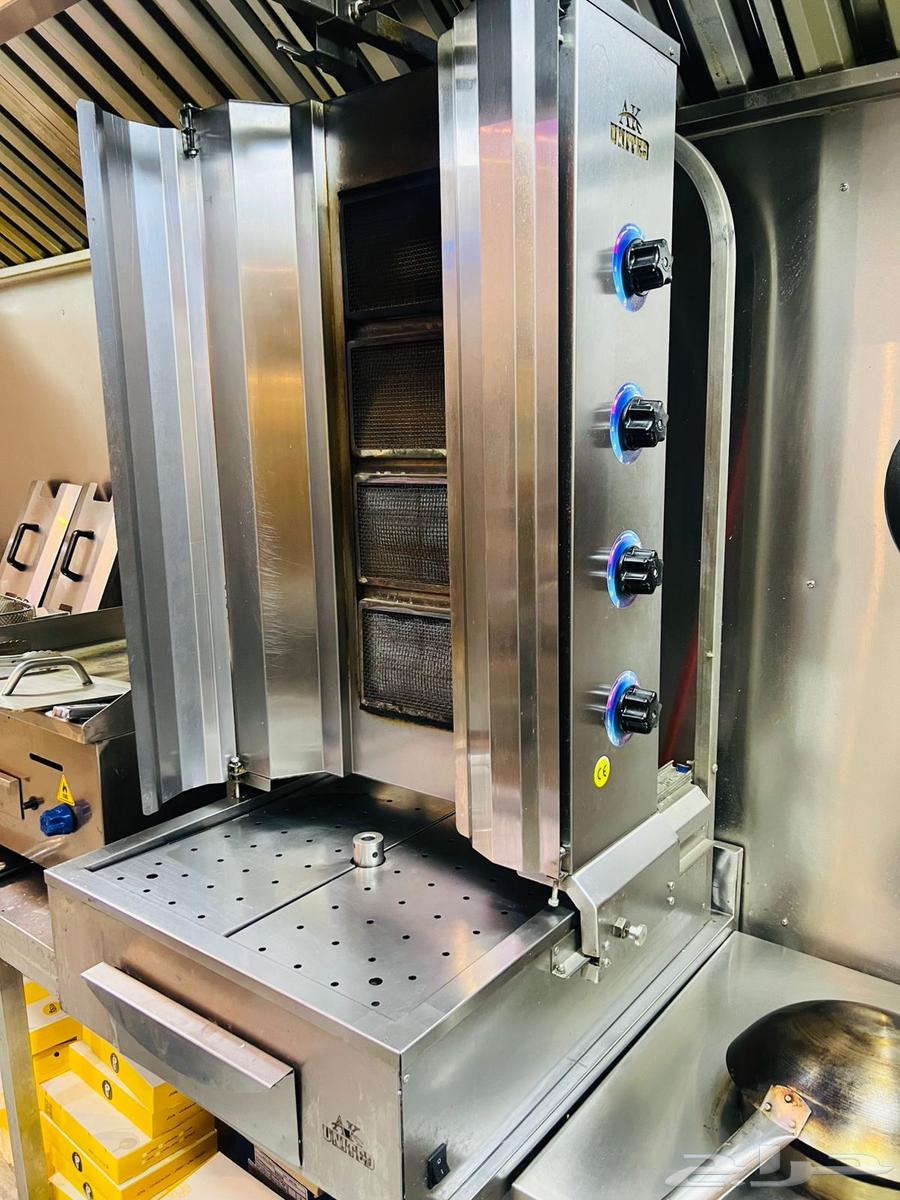 ماكينه شاورما كهربائيه للبيع مع ملحقاتها64537867833475111