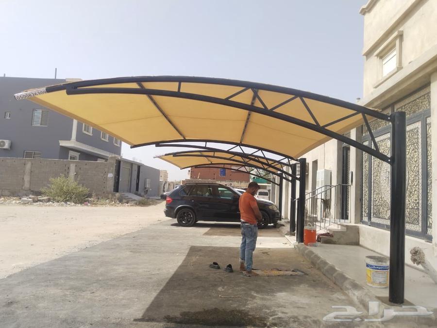 Tents, shades, and Bedouin-style houses in Jeddah, fabric replacement, and installation of French shades64442966067970111