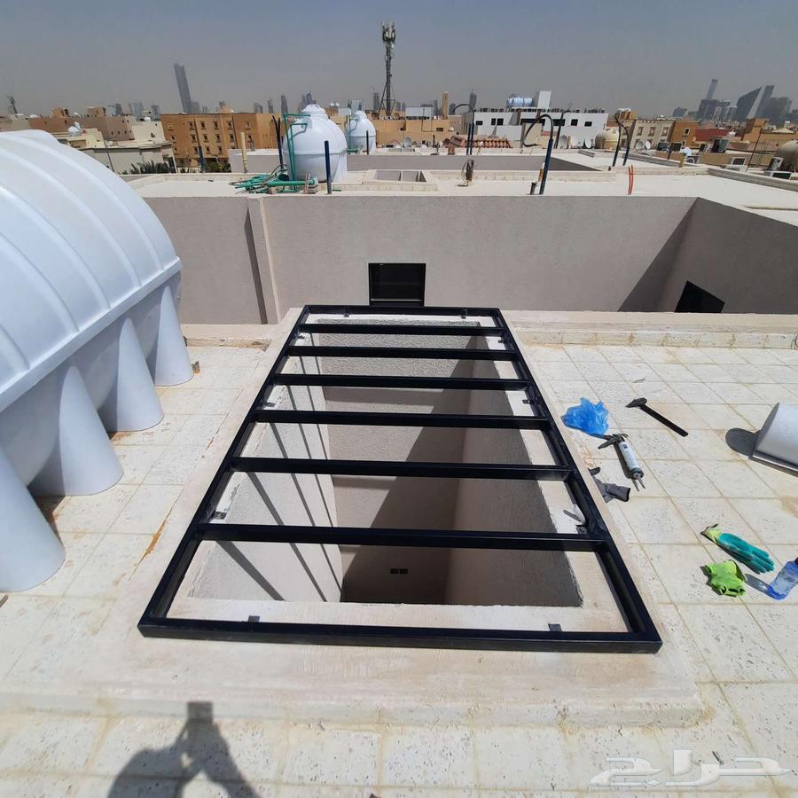 تغطية منور حديد لكسان شبية القزاز سكاي لايت64186538617090110