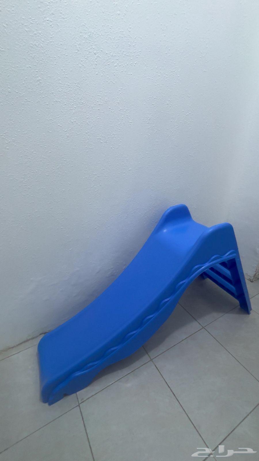 Double swing and children's slide64430738382722112