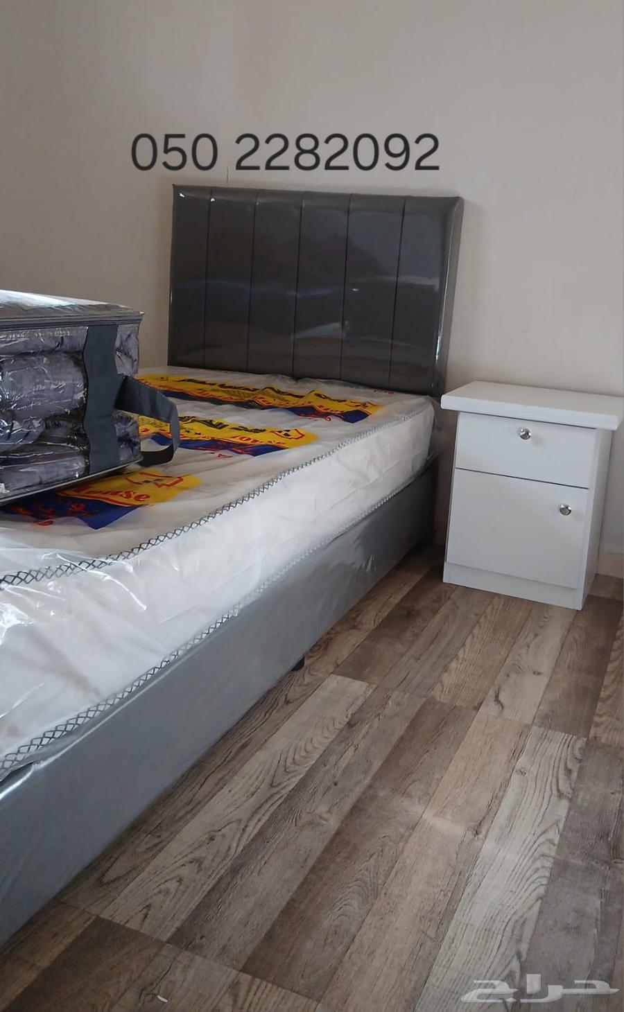 سرير نفر مع المرتبه 275ريال توصيل مجانى بالرياض64557461245441110