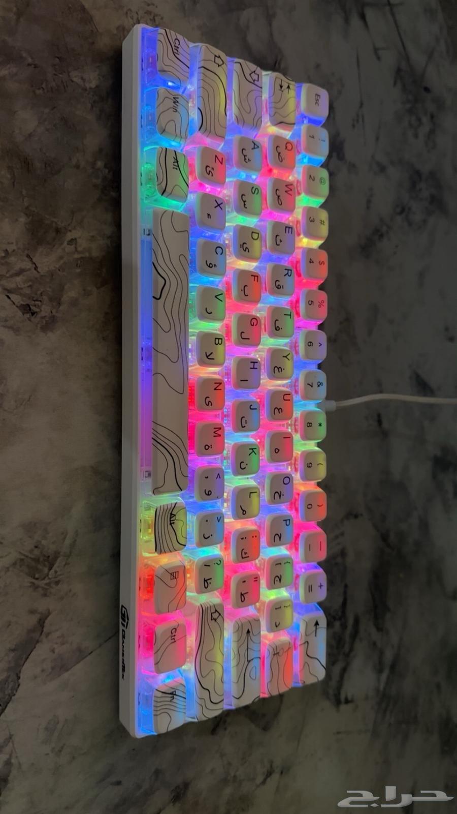 GAMER TEK's GAMING GK60 keyboard was priced at 300 real64464422643586110