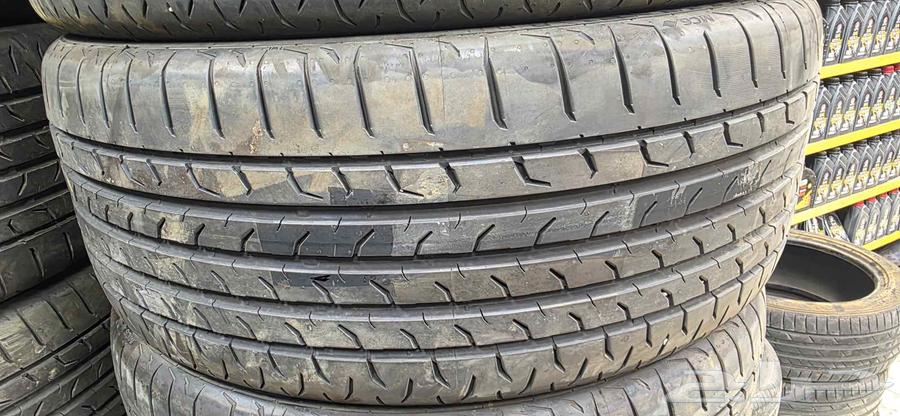 4 كفرات كونتيننتال مقاس 265 45 21 شبه الجديد64585580901634110