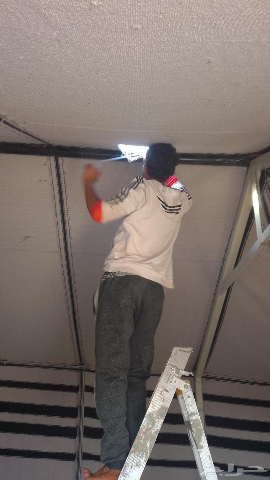 تركيب خيام وبيوت الشعر وخياطه وفتح الدرايش64187607763073114