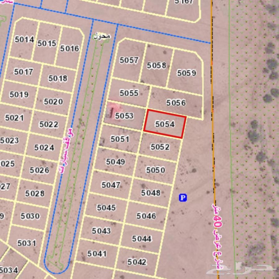 للبيع ارض تجارية استثمارية بصك الكتروني بالعرفاء64156261399041111