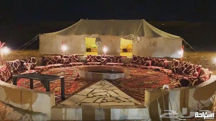 هب البراد وزانت النفسيه فريق كامل في بناء المخيمات بيوت شعر64189872877825112