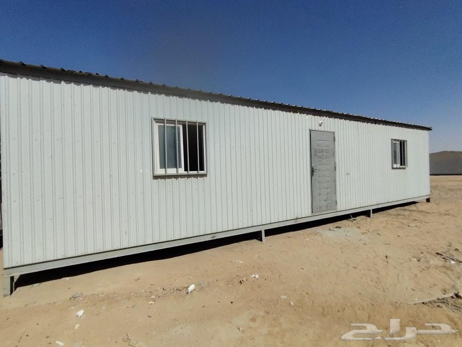 بركس غرفة جاهزة 12 متر غرفتين ودورة مياة بركسات كرافان سكن64584078925442110