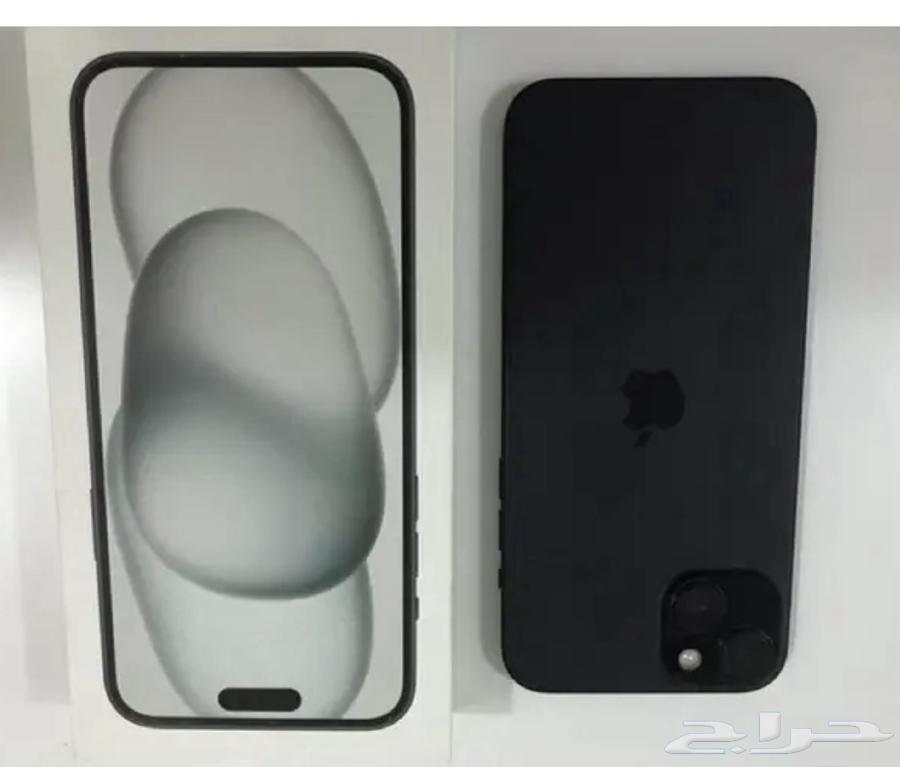 ايفون 15 بلس اسود نظيف جدا64415625912322110