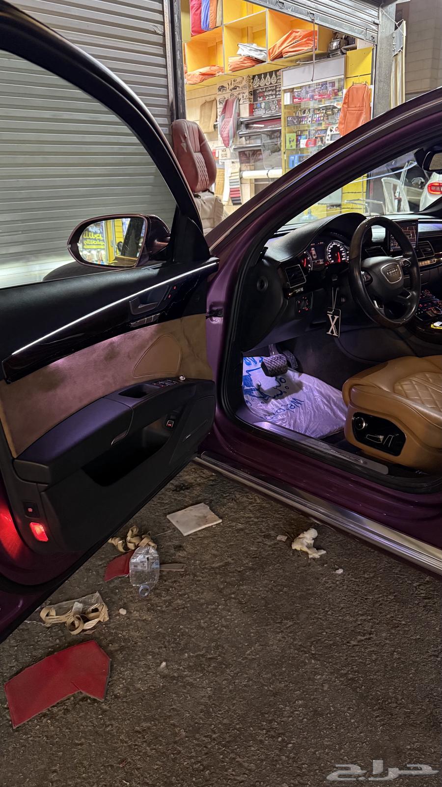 تركيب انوار داخليه على سيارة اودي64239102752771111