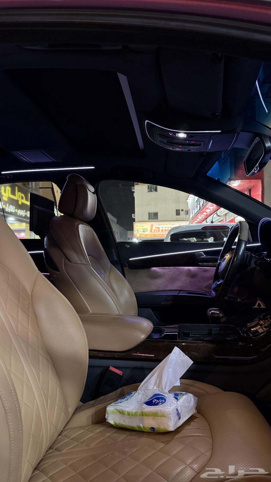 تركيب انوار داخليه على سيارة اودي64239102752771113