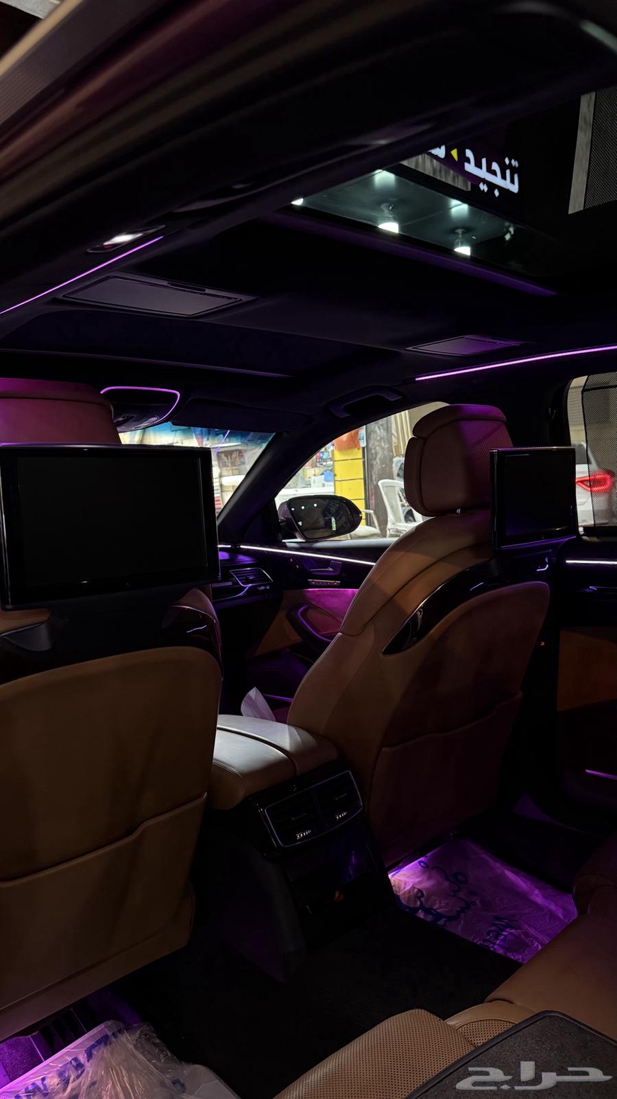 تركيب انوار داخليه على سيارة اودي64239102752771110