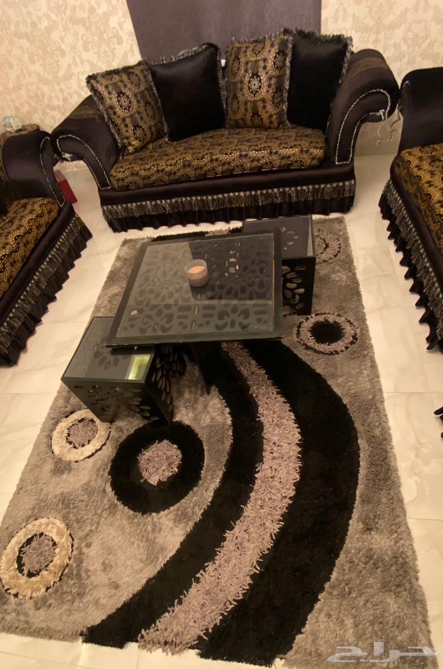 Nine-Seat Sofa Set for Sale with Carpet and Curtains64836885100547113