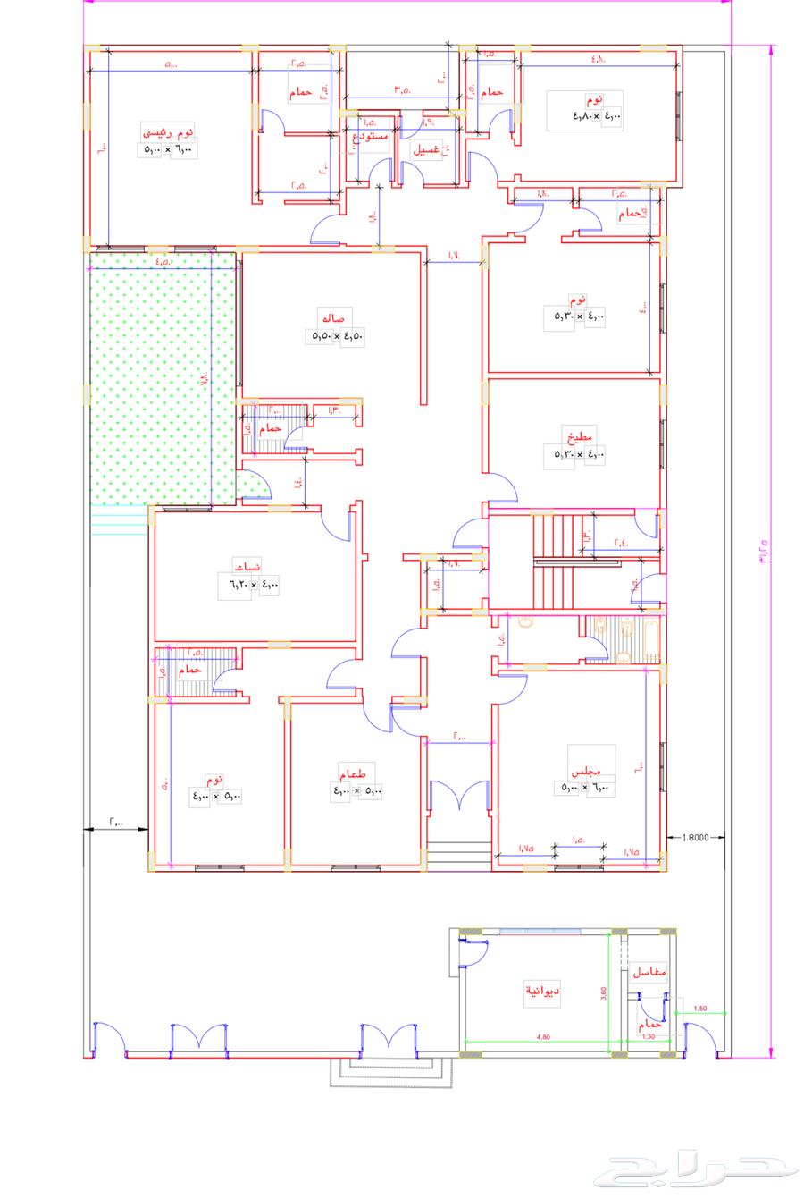 Building floor in Al Riyadh neighborhood, area 625m64157089794562111
