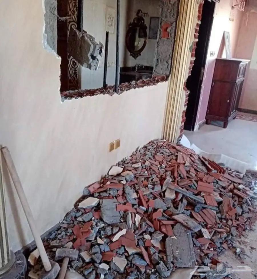 أعمال تكسير وصيانه جميع المقاولات64191501513602110