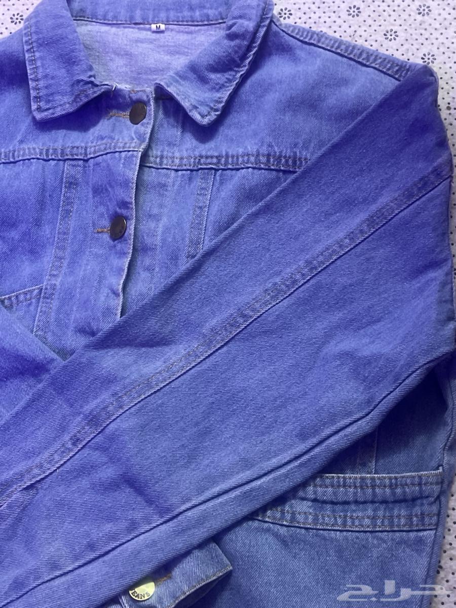 جاكيت جينز رهييب باللبس64836612141314114