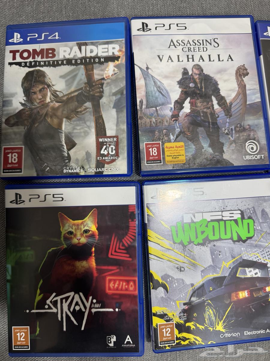 اشرطة سوني 4 و سوني 5 للبيع بلايستيشن 564452482331522111