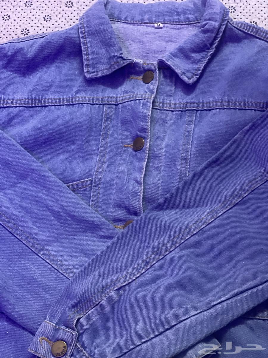 جاكيت جينز رهييب باللبس64836612141314110
