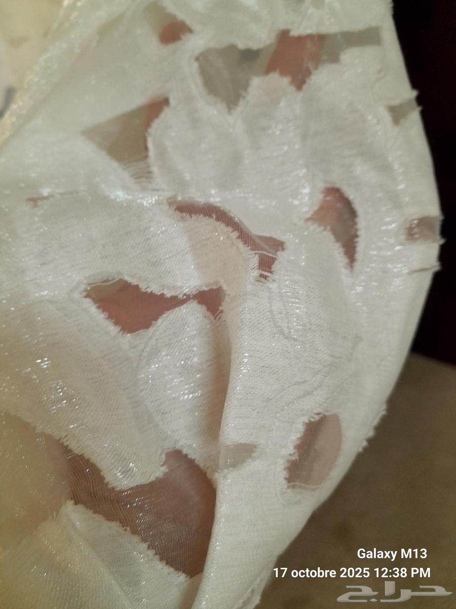 Very luxurious abaya for special occasions, new. Bright white color64836625032963113