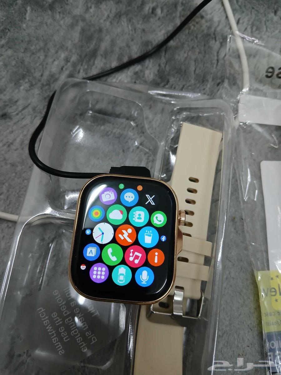 ساعة ذكية سمارت جديد 250 ريال غطاء جديد جوال هونر برو 15شاحن64835664908545111