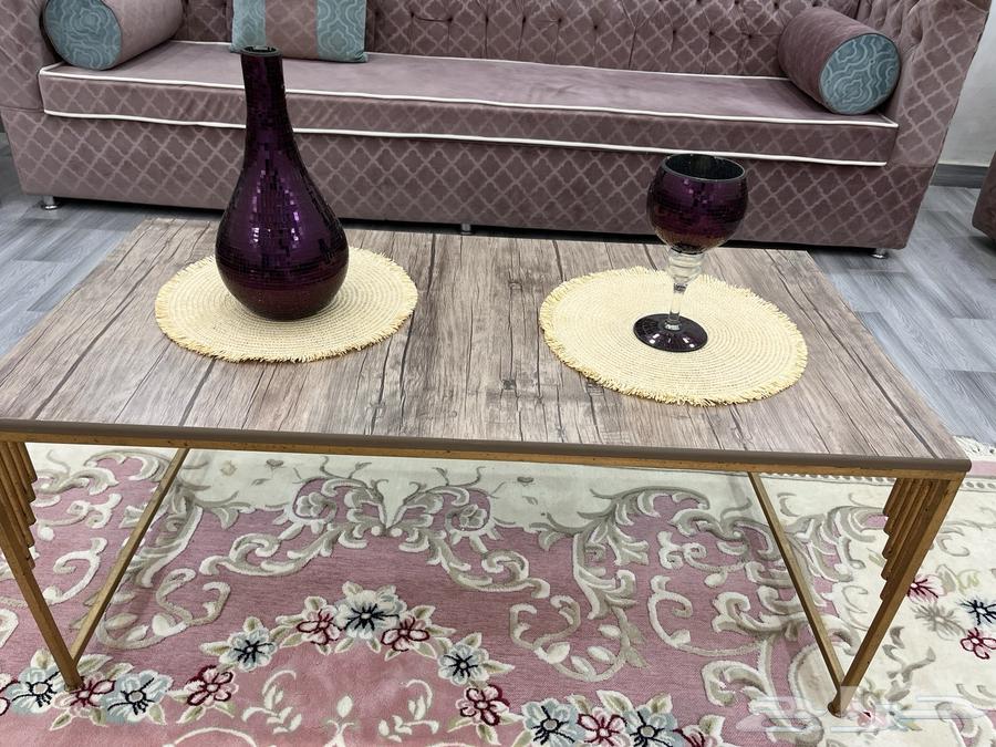 Sofa with Tables and Rug64836059521409113