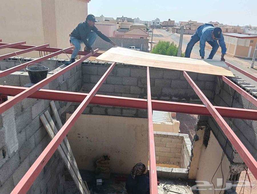 معلم حداد حائل شغل المونيم مظلات64192373780481114