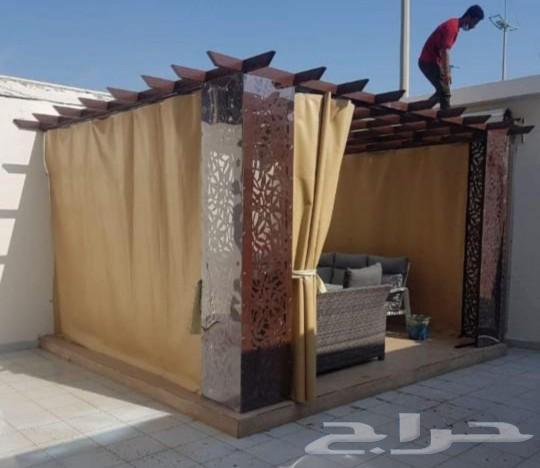مظلات الرياض سواتر شرايح حديد مستودعات سندويش بنل وهناجر64191498784899112