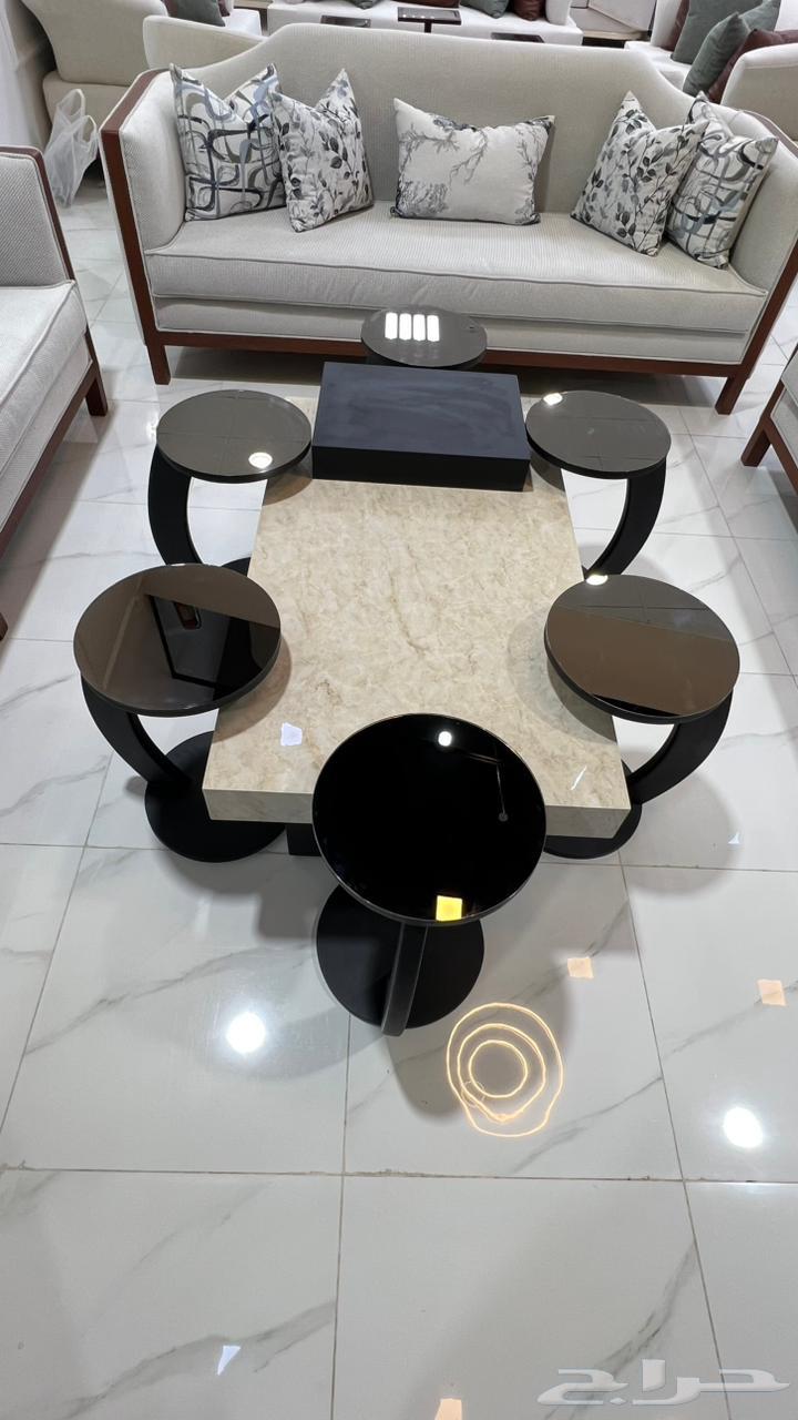 Ready-made tables and custom six-piece dining set with a large table64191499360130114