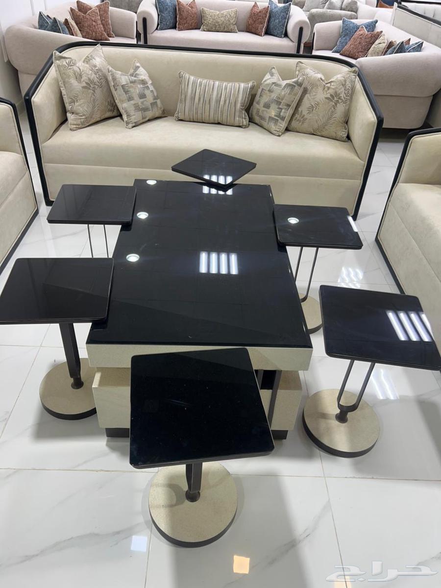 Ready-made tables and custom six-piece dining set with a large table64191499360130110