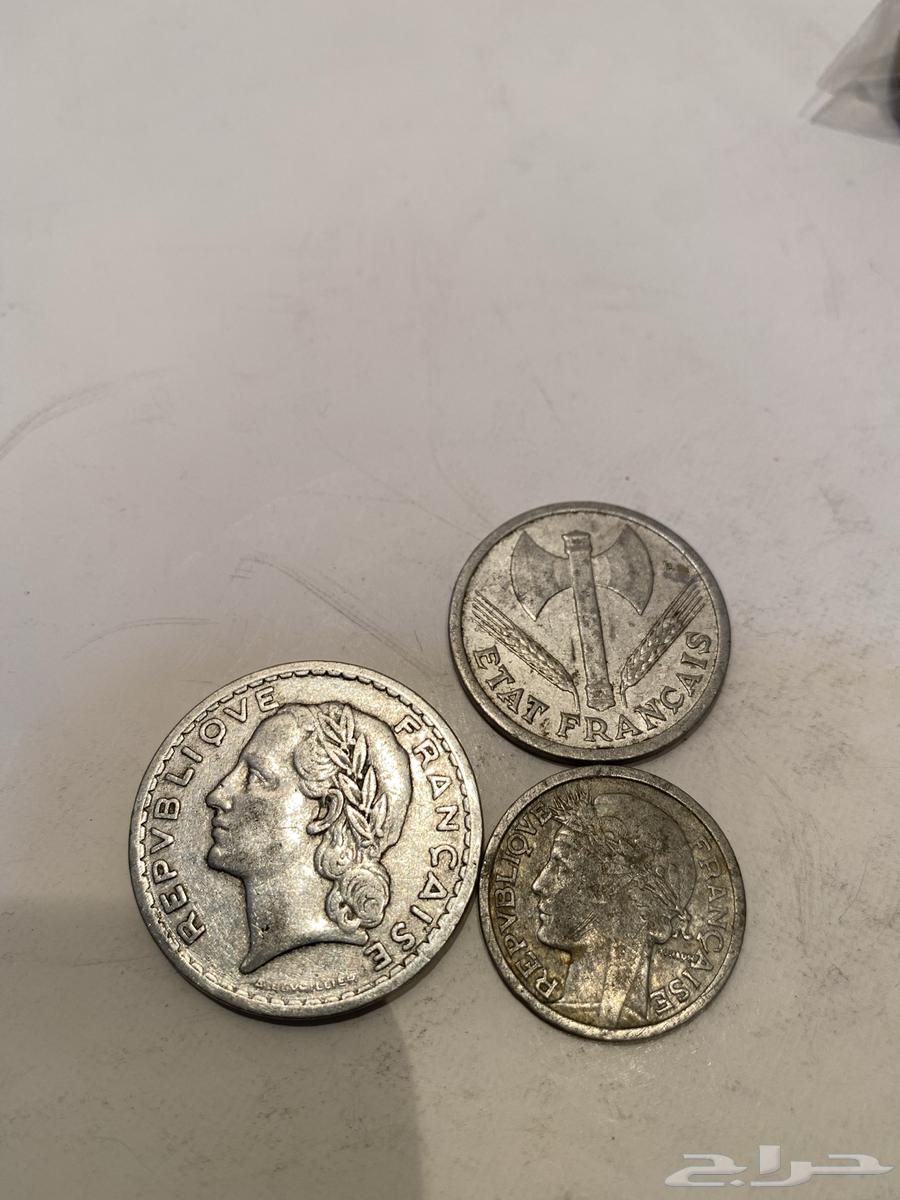 طقم عملات معدنيه فرنسيه مميزه تراث قديم للبيع64444258169090110