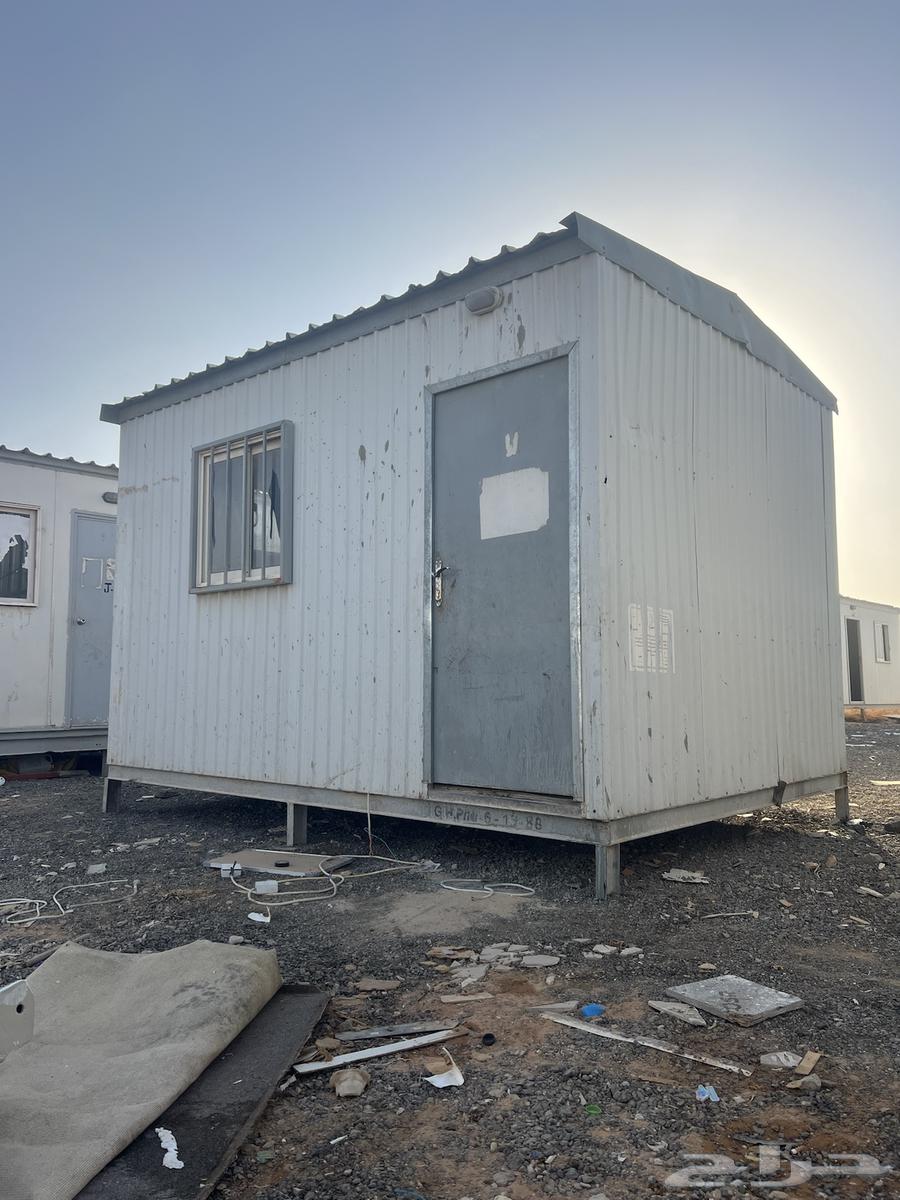 Prefabricated Break Room Caravan with Table, Ready-to-Use, 4×3 m, Used but in Good Condition64622787419010110