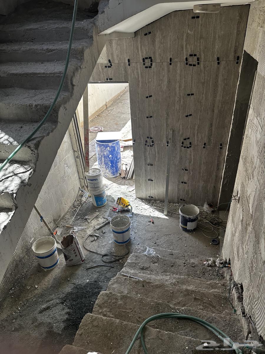 تركيب بلاط  120  60  الدرج جدران الشغل حلو ممتاز64195042848771110