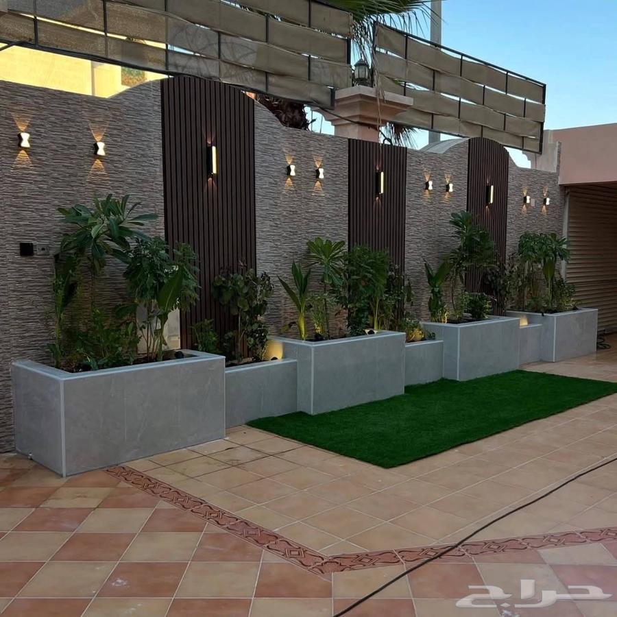 تنسيق الحدائق أبو شيماء تصميم الشلالات والمظلات64194087028865111