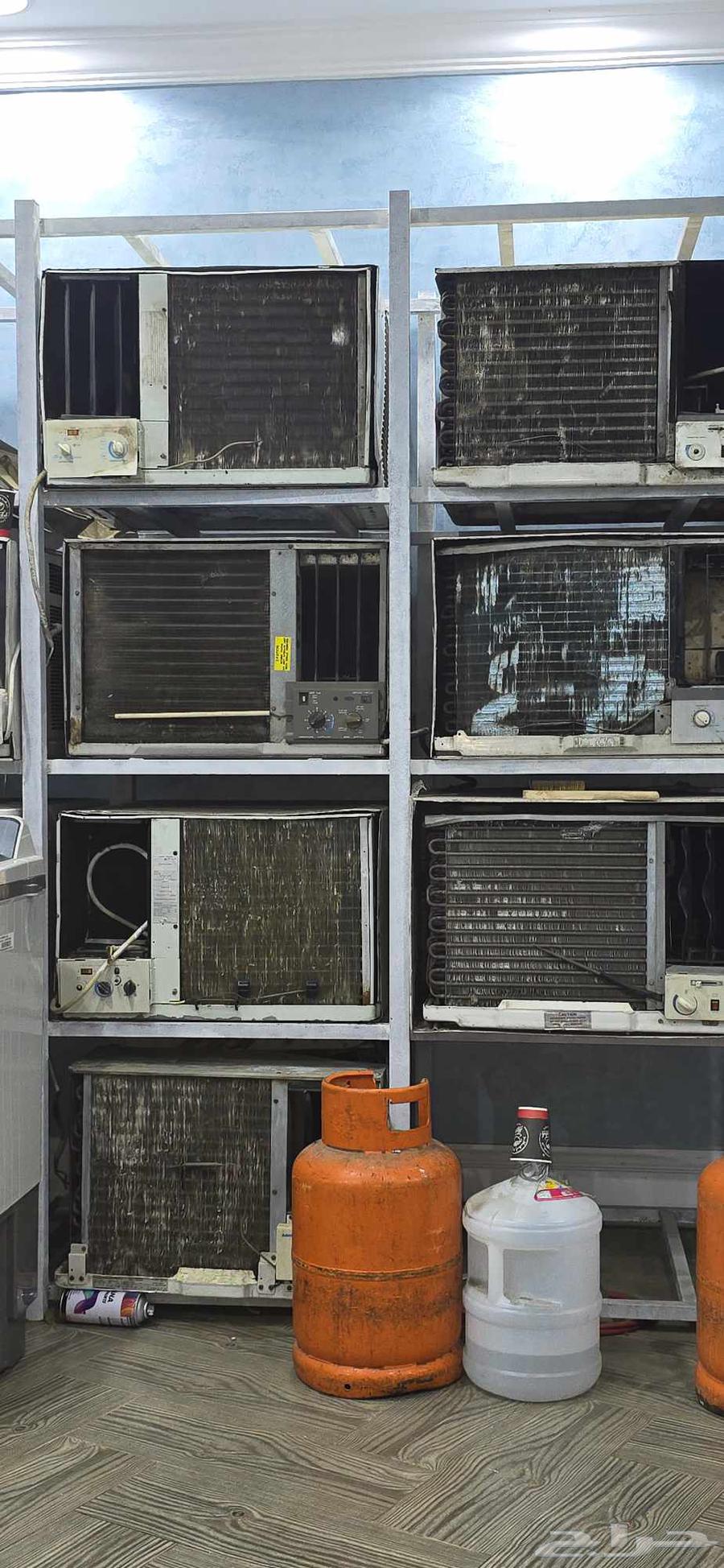 مكيفات مستعملة للبيع واحد مكيف 500 مع تركيب64194800548099111