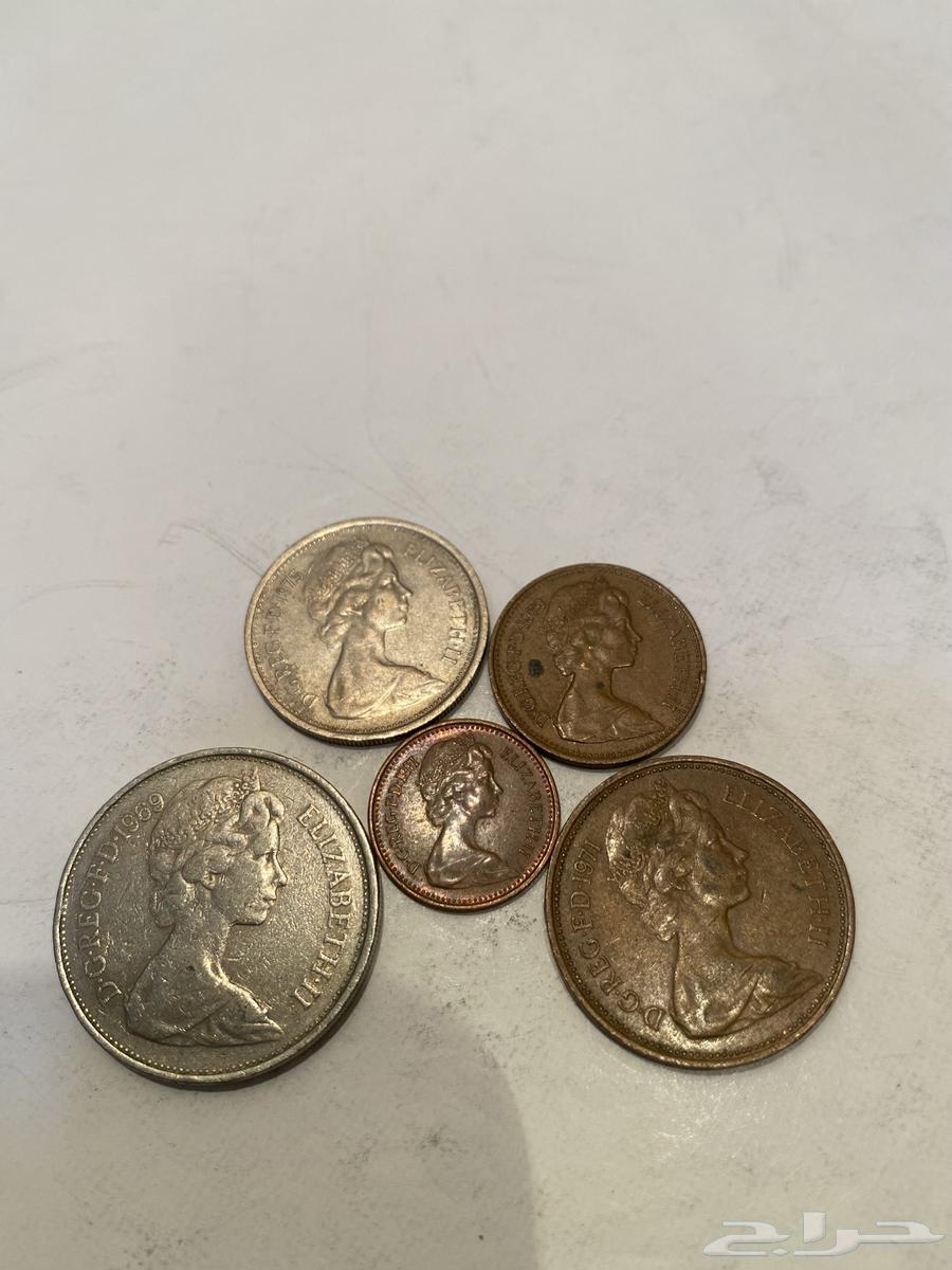 طقم عملات معدنيه بريطانيه إليزبيث قديم تراث للبيع64419278530562110