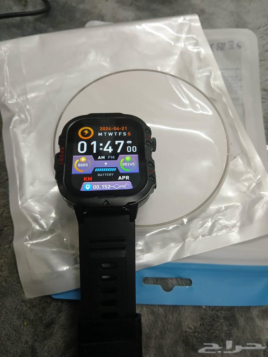 ساعة ذكية سمارت جديد 250 ريال غطاء جديد جوال هونر برو 15شاحن64835664908545114