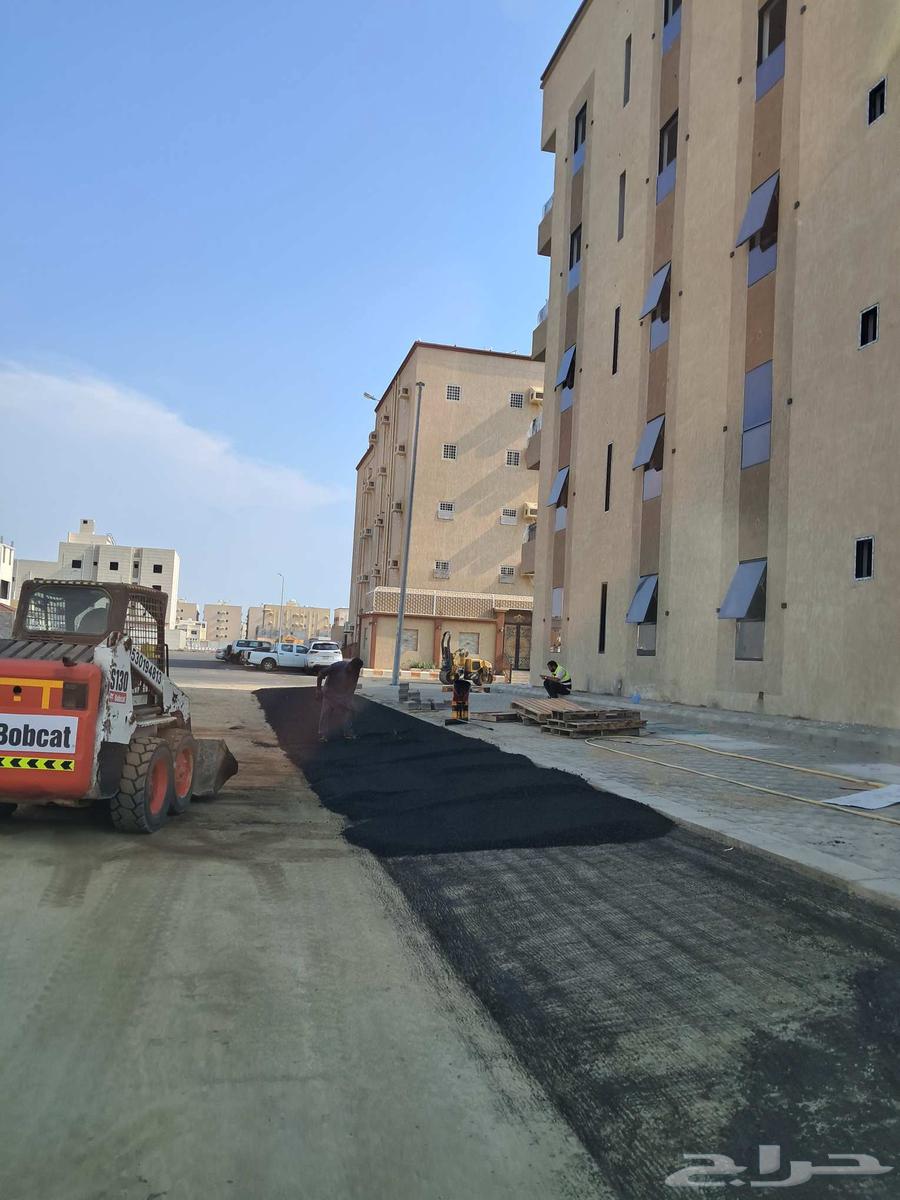 مقاول اسفلت موجود في جازان معك معدات كامل64196938880001113