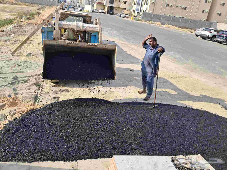 مقاول اسفلت موجود في جازان معك معدات كامل64196938880001111