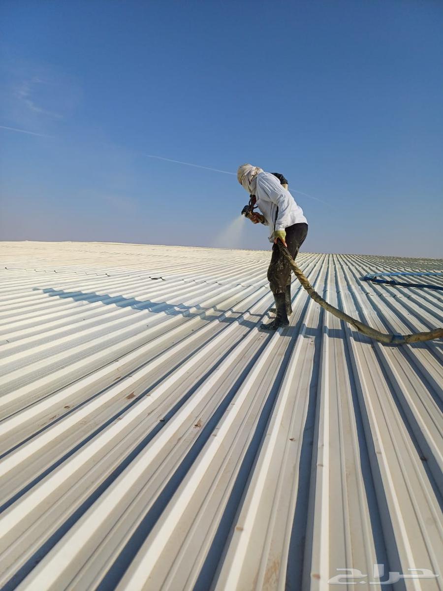 Foam Insulation in Riyadh, Waterproof and Thermal Insulation for Roofs, Warehouses, Sheds64195689302657110