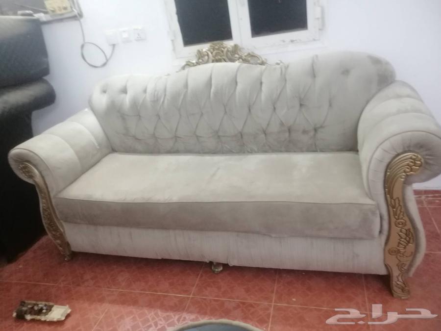 طقم جلوس 3 كنبات مقاس واحد معه اثنين طربيزة64665117710977114