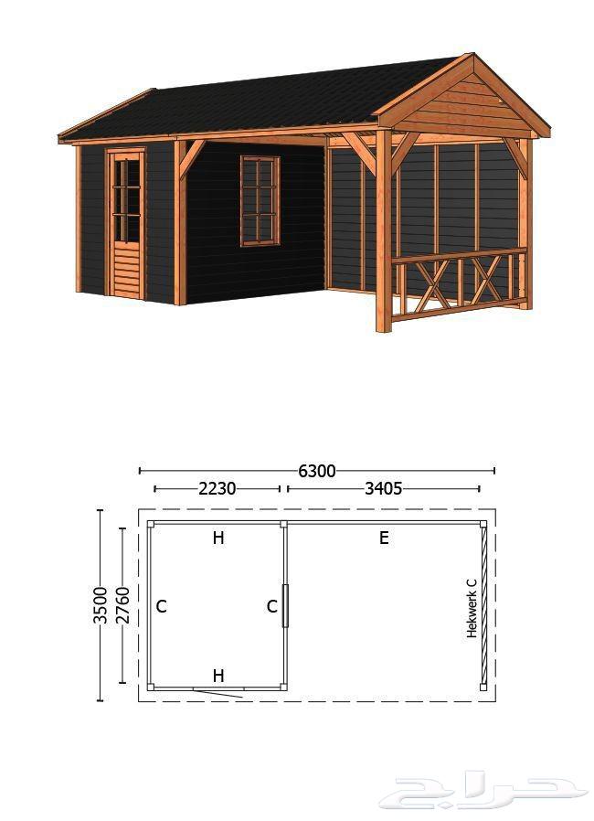 اكواخ وشاليهات ومنتجعات خشبيه64167032830081112
