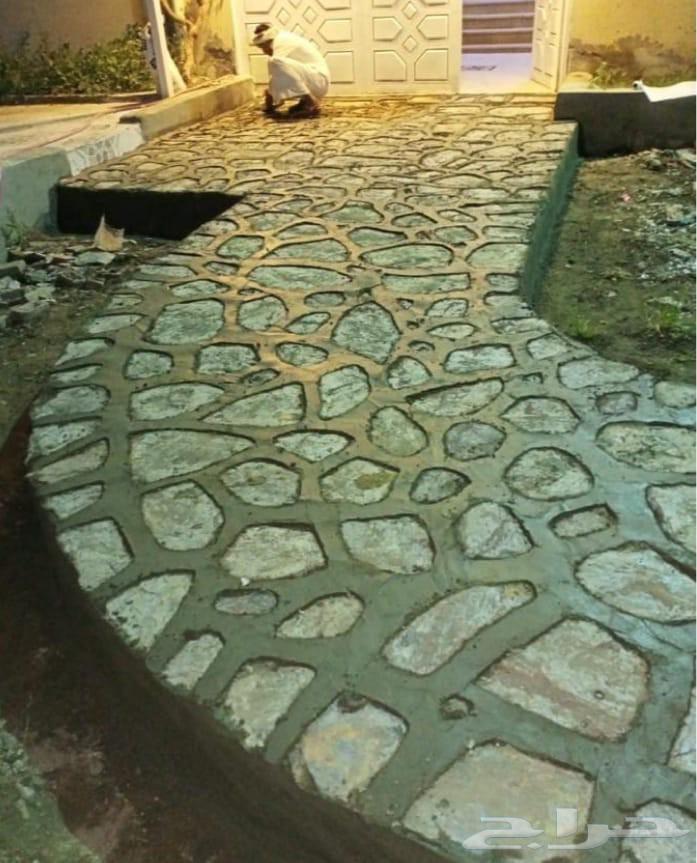 معلم حجر طبيعي وطين الترتي64167250748675114