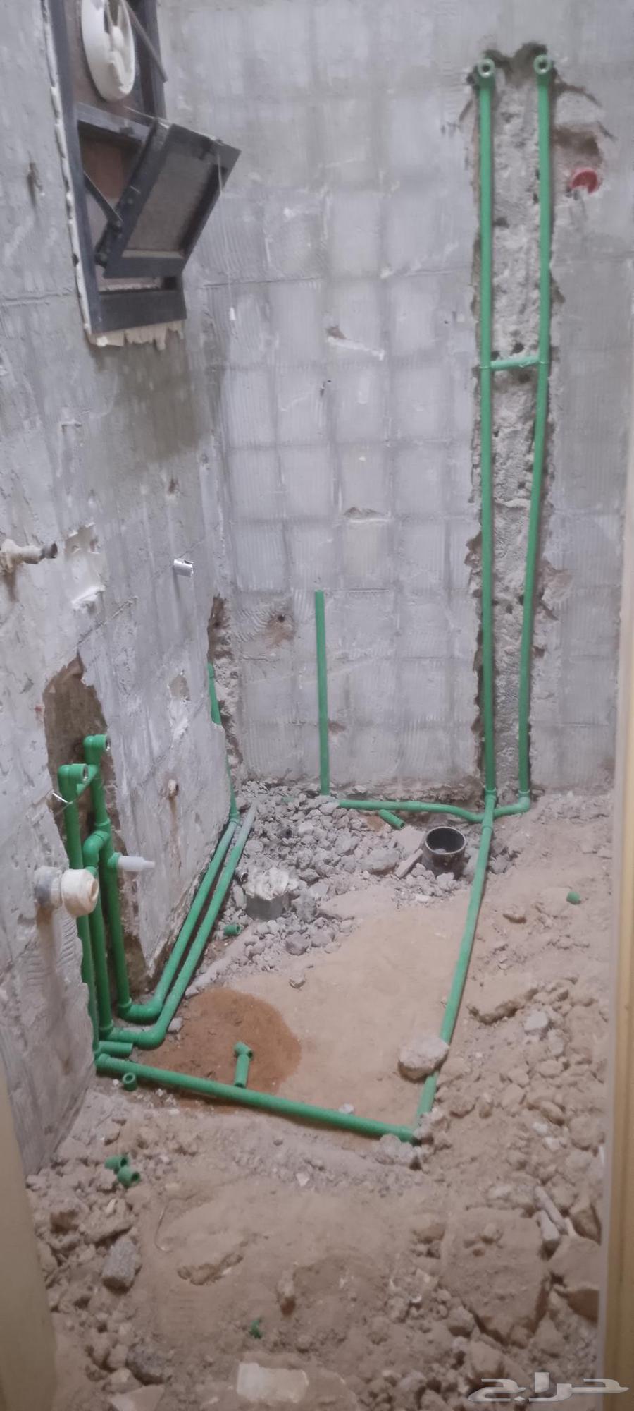 فني سباكة و كهربائي مقاول بناء بناء64166233218050111