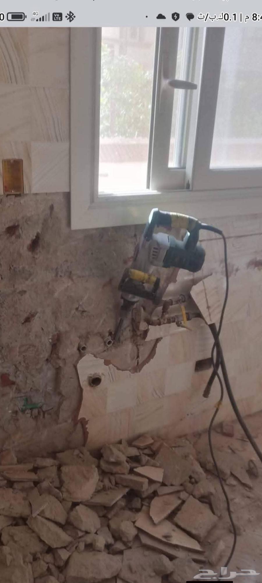 تكسير جدران وفتح أبواب ونظافة مخلفات64198459919874110