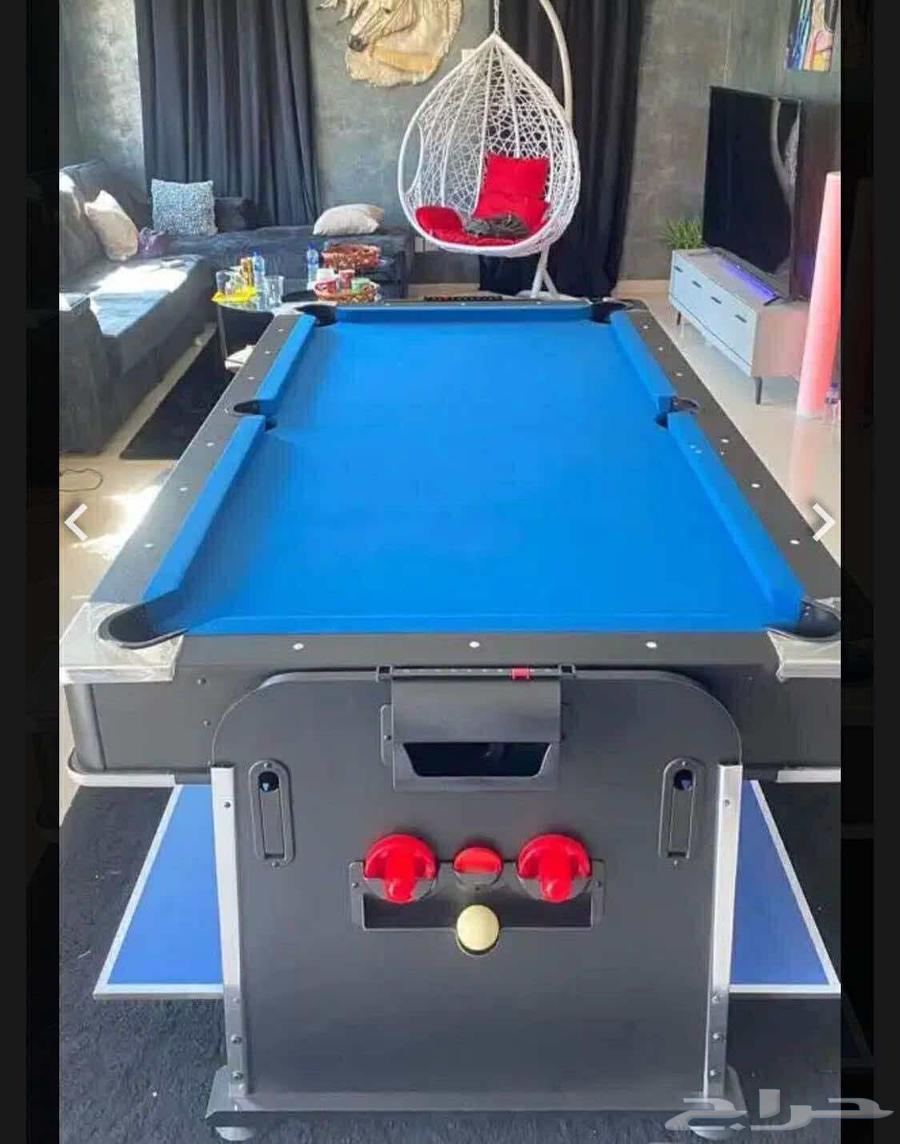 Modern American Billiard Table, Two Chairs, and Miscellaneous Items64619917707522112