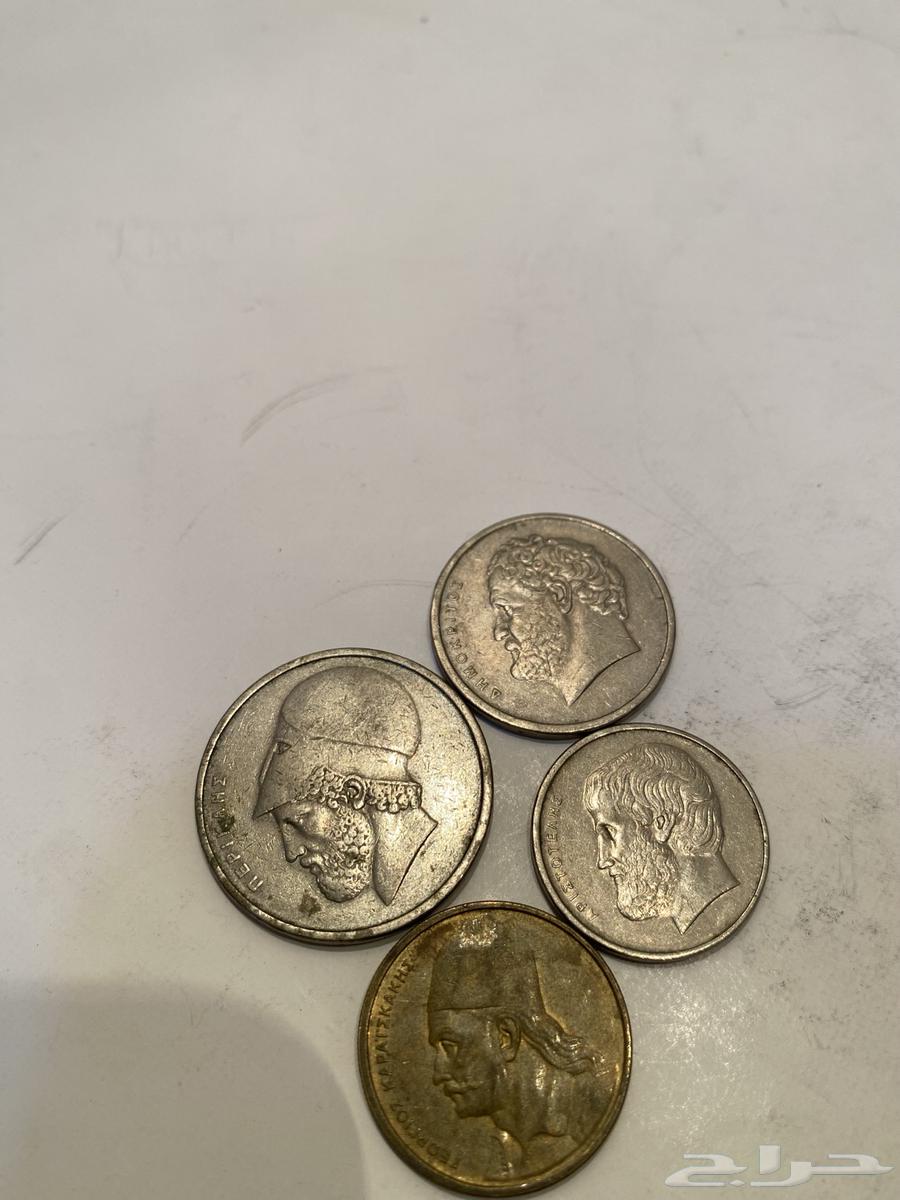 طقم عملات معدنيه يونانيه قديم تراث للبيع64427825012739111