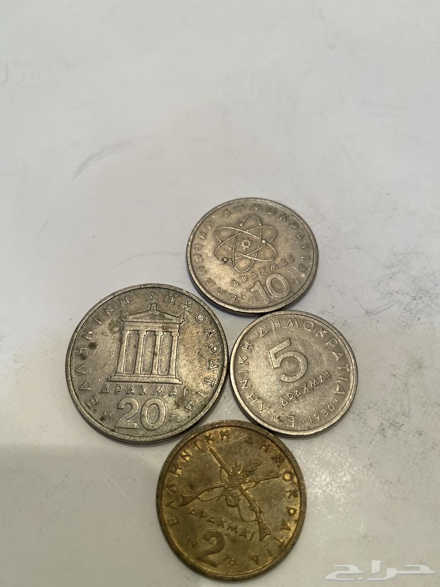 طقم عملات معدنيه يونانيه قديم تراث للبيع64427825012739110