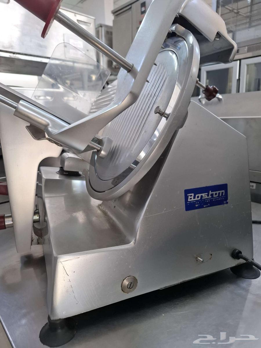 Salami slicer, Italian meat slicer, clean64401675126529113