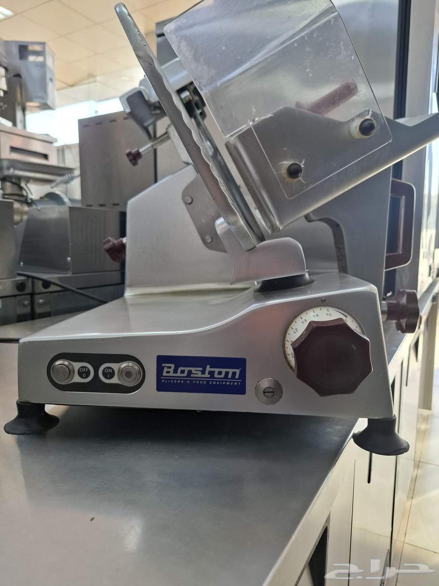 Salami slicer, Italian meat slicer, clean64401675126529112